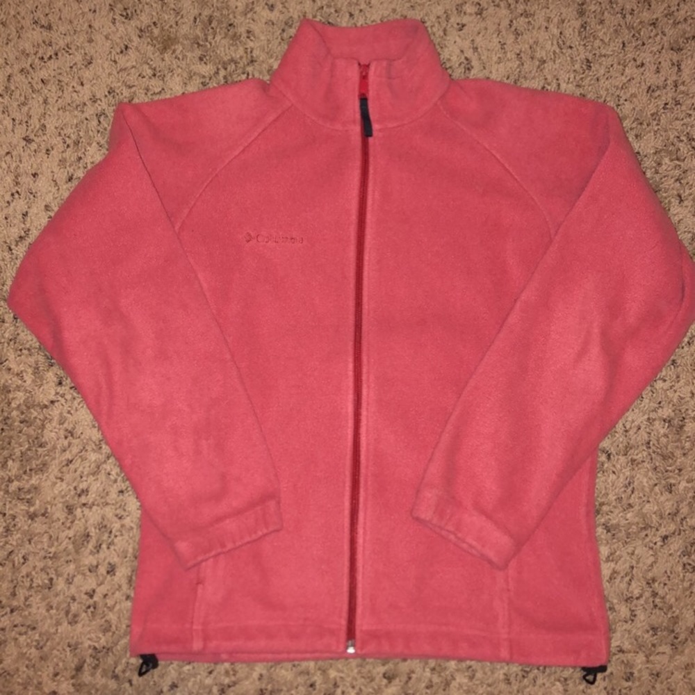 Women’s small Columbia calm pink fleece